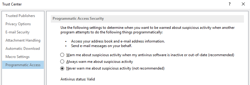 Benutzer A: Outlook funktioniert nicht mehr nach dem letzten Update.
Benutzer B: Ich erhalte ständig Fehlermeldungen beim Versuch, E-Mails zu senden.