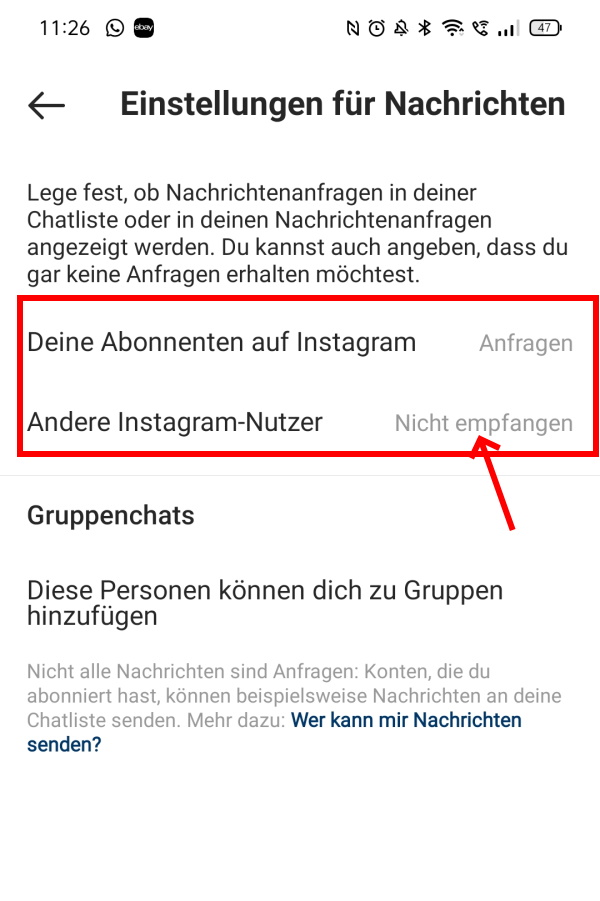 Erfahren Sie, wie Sie den Instagram Nachrichtenanfrage Glitch beheben
Optimieren Sie Ihre Nachrichtenanfragen auf Instagram