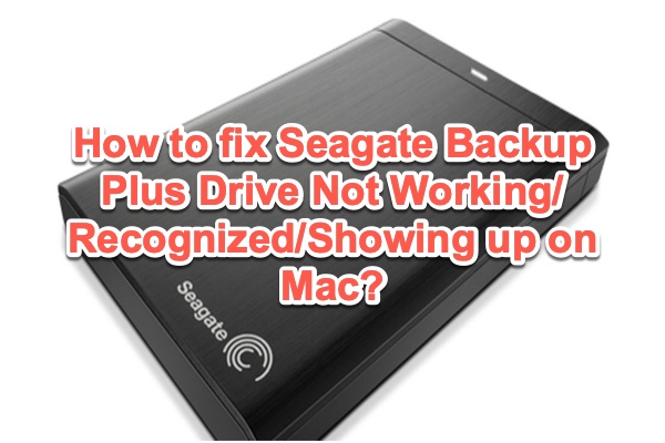 Öffnen Sie den Geräte-Manager wie in Schritt 2 beschrieben.
Klicken Sie mit der rechten Maustaste auf die Seagate Backup Plus Portable Festplatte und wählen Sie Treiber aktualisieren aus.
