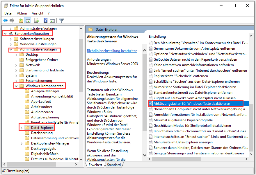 Öffnen Sie den Windows Explorer durch Drücken der Tastenkombination Windows-Taste + E.
Klicken Sie mit der rechten Maustaste auf das USB-Massenspeichergerät und wählen Sie Formatieren aus dem Kontextmenü.