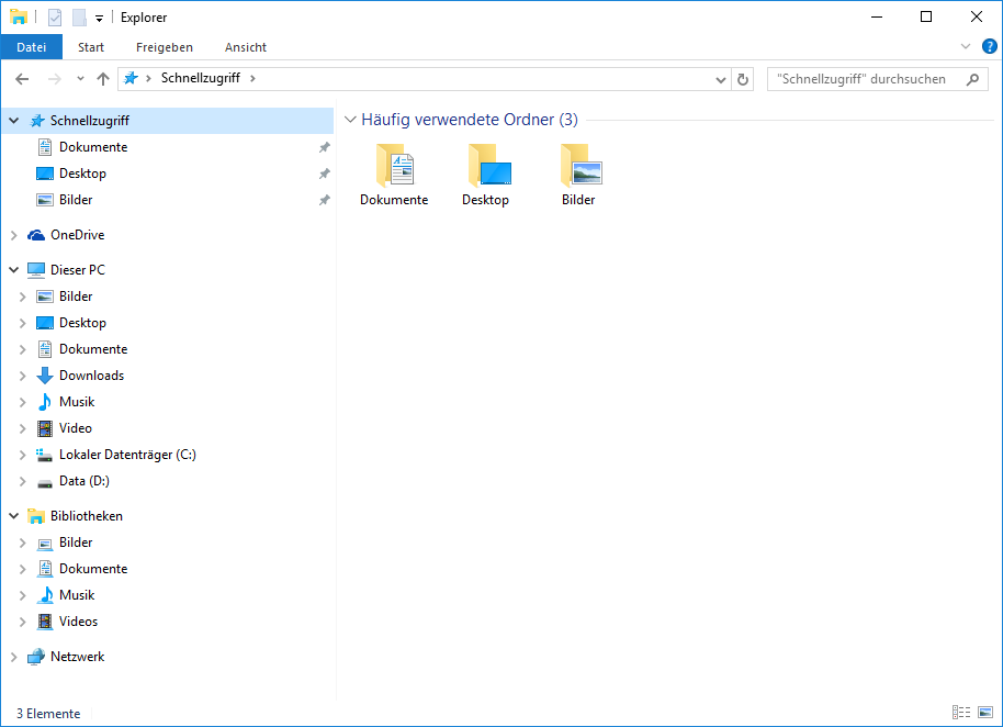 Öffnen Sie den Windows Explorer, indem Sie Windows-Taste + E drücken.
Navigieren Sie zum folgenden Pfad: C:WindowsSystem32.