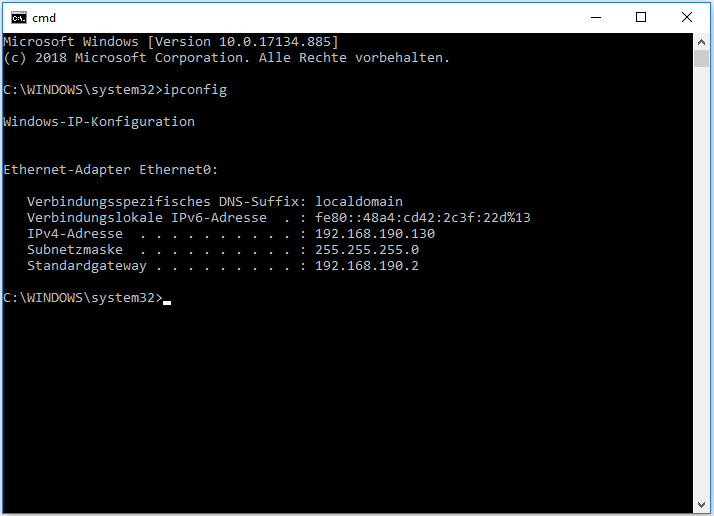 Öffnen Sie die Eingabeaufforderung.
Geben Sie den Befehl regsvr32 C:WindowsSystem32comdlg32.ocx ein.