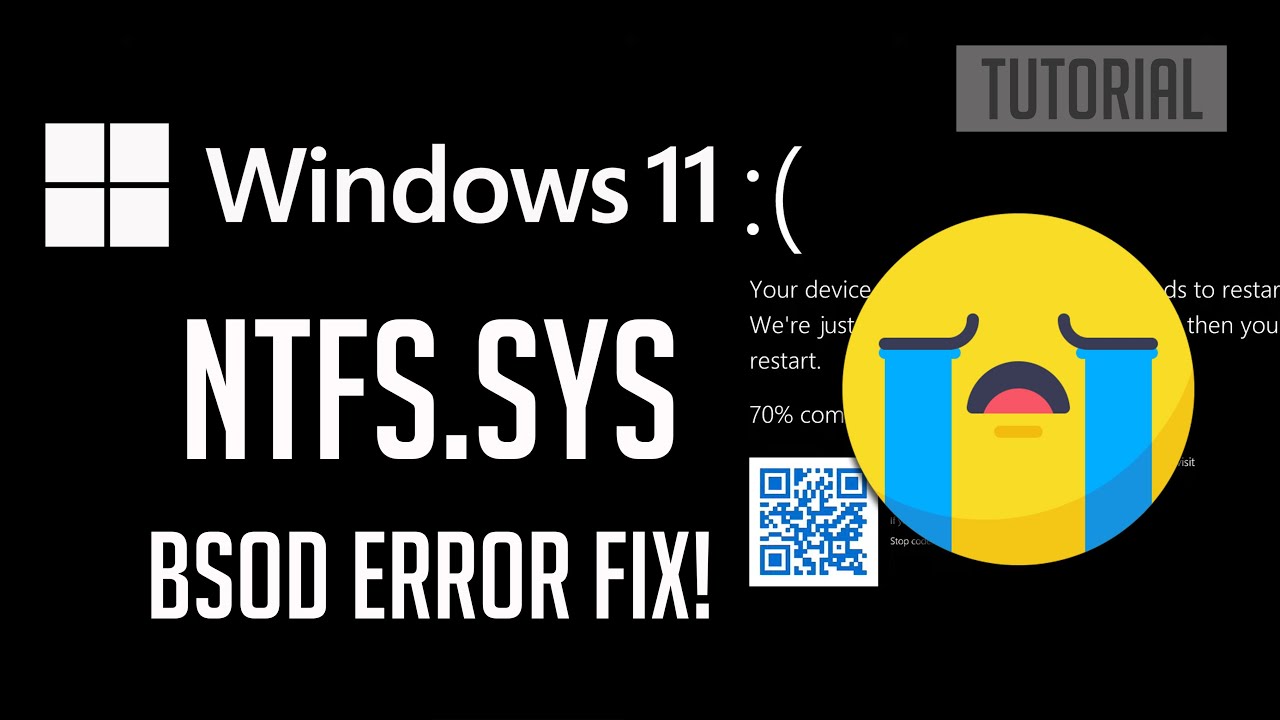 Portugiesisch - Corrigir erro NTFS.sys no Windows 10/11 - Solução BSOD
Niederländisch - NTFS.sys Fout oplossen in Windows 10/11 - BSOD Oplossing