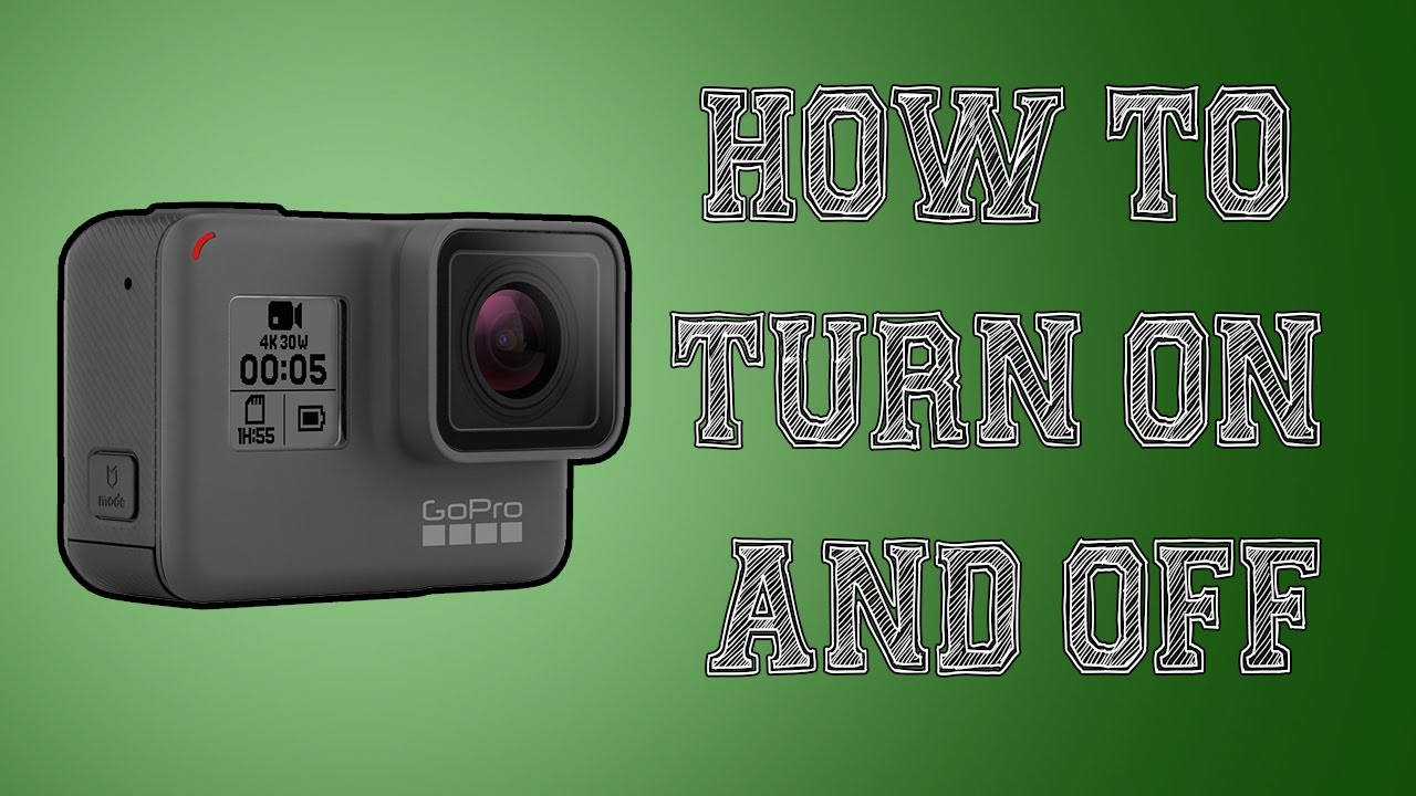 Schalten Sie Ihre GoPro Kamera aus.
Öffnen Sie das Batteriefach der Kamera.