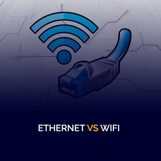 Schnellere Geschwindigkeit: Ethernet bietet in der Regel eine schnellere und stabilere Verbindung im Vergleich zu Wi-Fi.
Zuverlässige Verbindung: Ethernet ist weniger anfällig für Interferenzen, Signalstörungen oder Verbindungsabbrüche.
