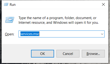 Scrollen Sie nach unten und suchen Sie Windows Update in der Liste der Dienste.
Doppelklicken Sie auf Windows Update.