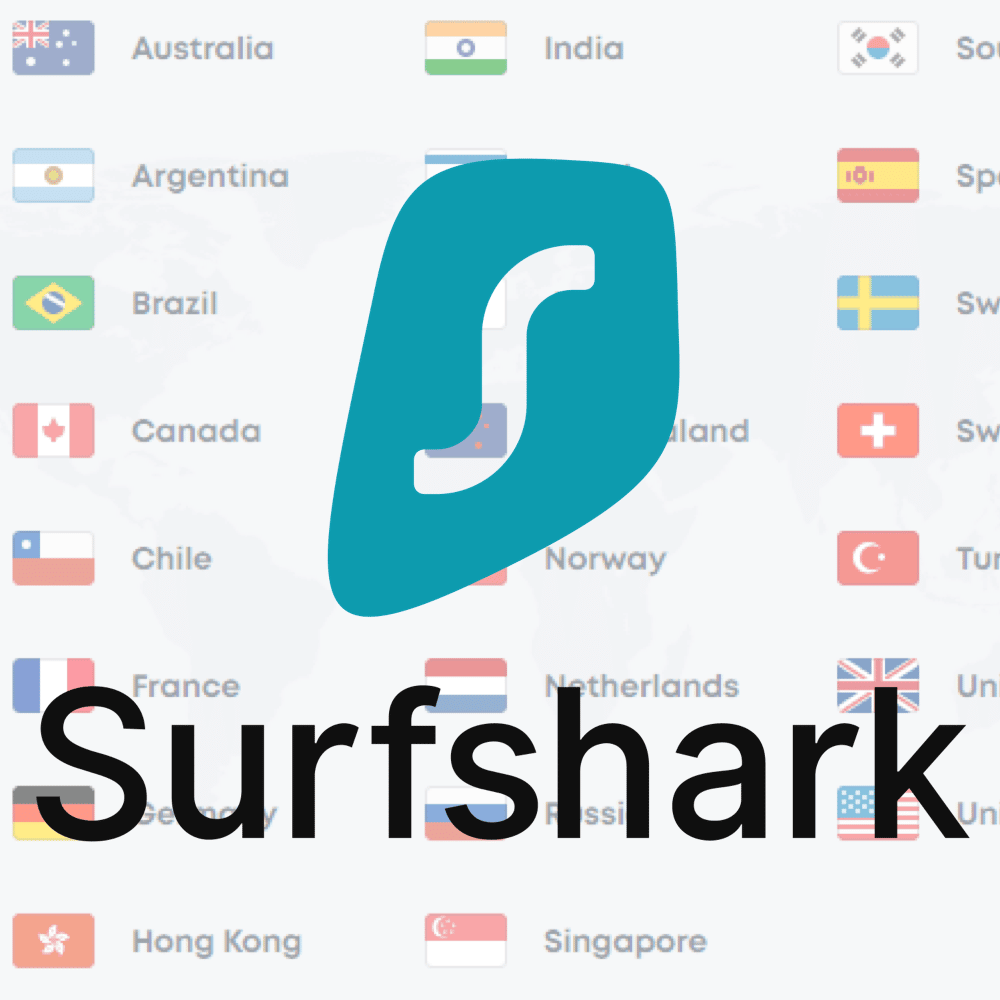 Surfshark - der beste VPN-Dienst, um Netflix in jedem Standort freizuschalten
Bietet eine Vielzahl von Servern weltweit an, um geografische Einschränkungen zu umgehen
