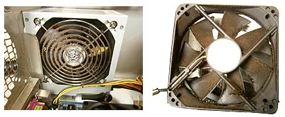 Überhitzung des Computers
Überprüfen Sie die Lüfter und Kühlkörper auf Staub oder Schmutz