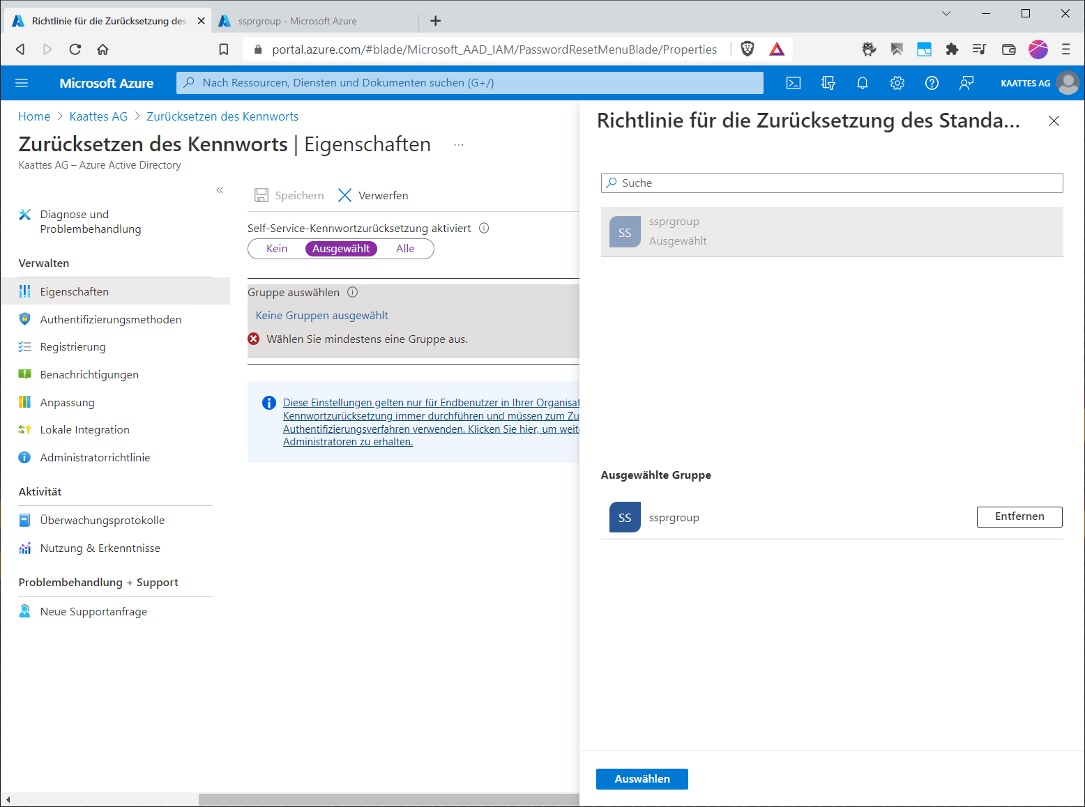 Überprüfen Sie die Eingabe des Passworts: Stellen Sie sicher, dass Sie das richtige Passwort für Ihr Azure AD-Konto eingeben.
Überprüfen Sie die Verbindungseinstellungen: Stellen Sie sicher, dass Sie eine stabile Internetverbindung haben und dass die Servereinstellungen in Outlook korrekt konfiguriert sind.
