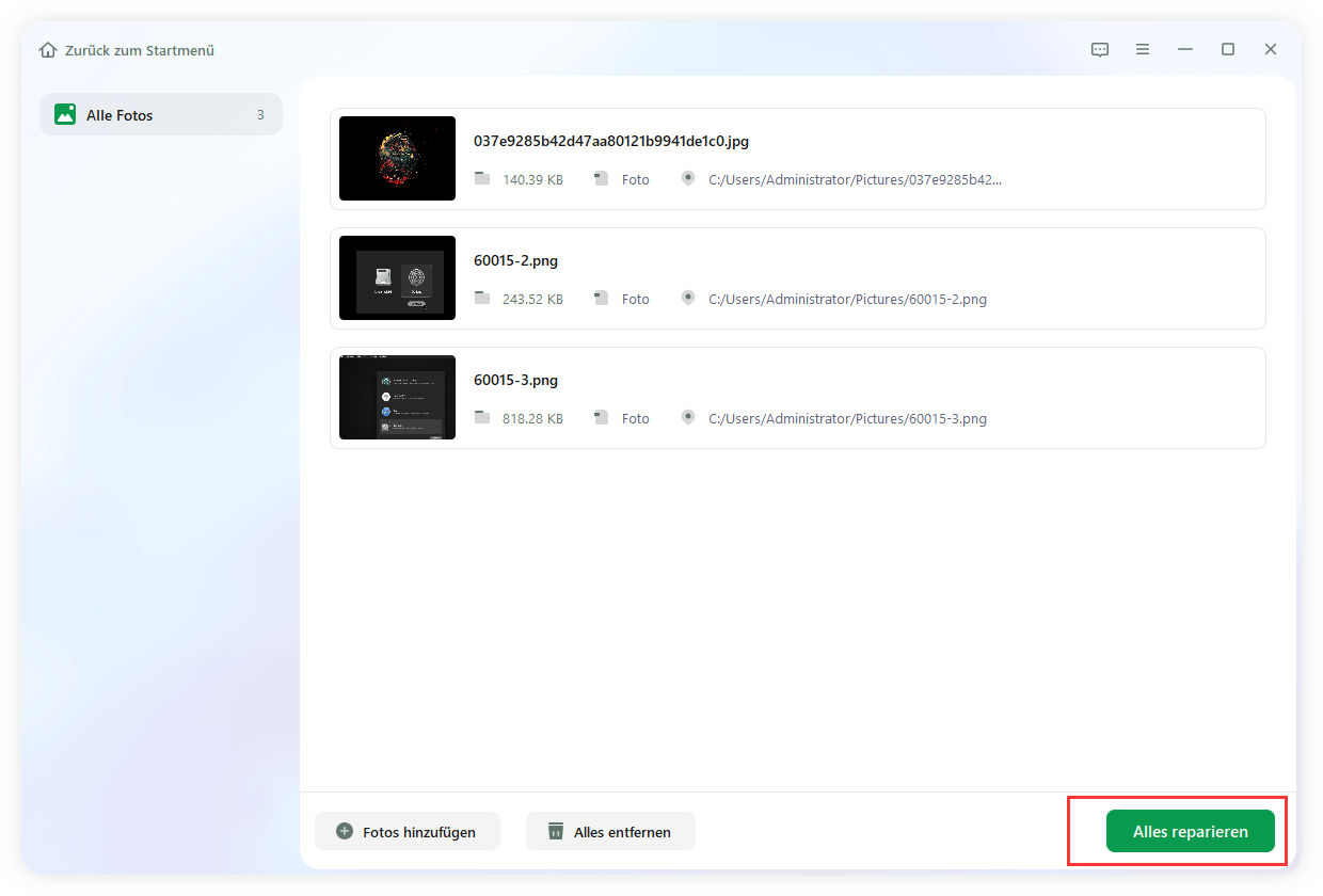 Überprüfen Sie, ob das Bildbearbeitungsprogramm auf Ihrem Computer aktualisiert ist.
Stellen Sie sicher, dass Ihre JPG-Dateien nicht beschädigt sind.