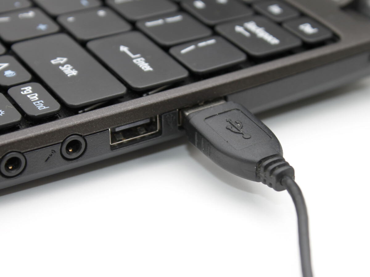 USB-Anschluss wechseln
Computer neu starten