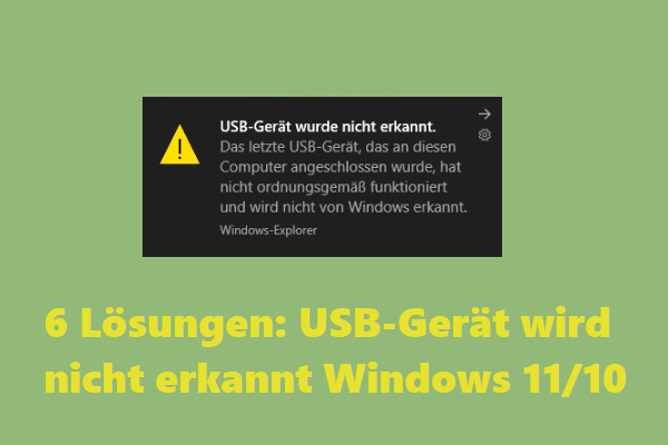 Warten Sie, während Windows nach dem neuesten Treiber sucht und ihn installiert.
Starten Sie Ihren Computer neu und prüfen Sie, ob das USB-Massenspeichergerät nun erkannt wird.
